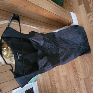 Bebe dress suit, size 6 Grey and black